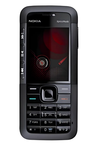 Мобільний телефон Nokia 5310 XpressMusic Black 2.1" 320x240 2 МП GSM 860 мА·год