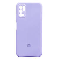 Чехол Silicone Case Poco M3 Pro Redmi Note 10 5G Elegant Purple GL, код: 8111634