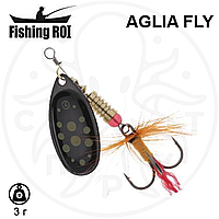 Блесна вертушка Fishing ROI Aglia Fly 3gr 21