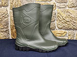 Чоботи гумові Dunlop Dee універсальні зелені (розмір 37), фото 9