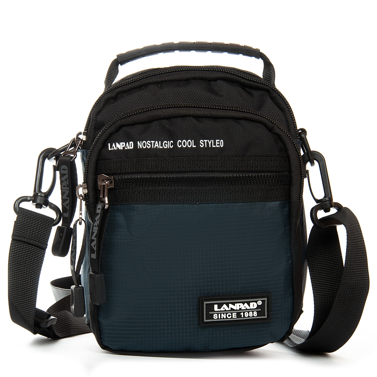 Сумка Чоловіча Планшет нейлон Lanpad 83007 blue, фото 1