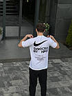 Футболка чоловіча Nike Big Swoosh чорна бавовняна літня Теніска Найк Біг Свуш спортивна на літо, фото 10