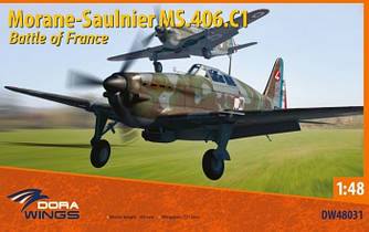 Morane-Saulnier MS.406C.1 1/48 Dora Wings 48031