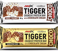 Amix Tigger Zero Bar 60 g блок 20шт, протеїнові батончики
