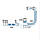Сифон <unk> Waterstal<unk> для ванни Click-Clack з гнучкою трубою 32/40/50 (А - 14089), фото 7