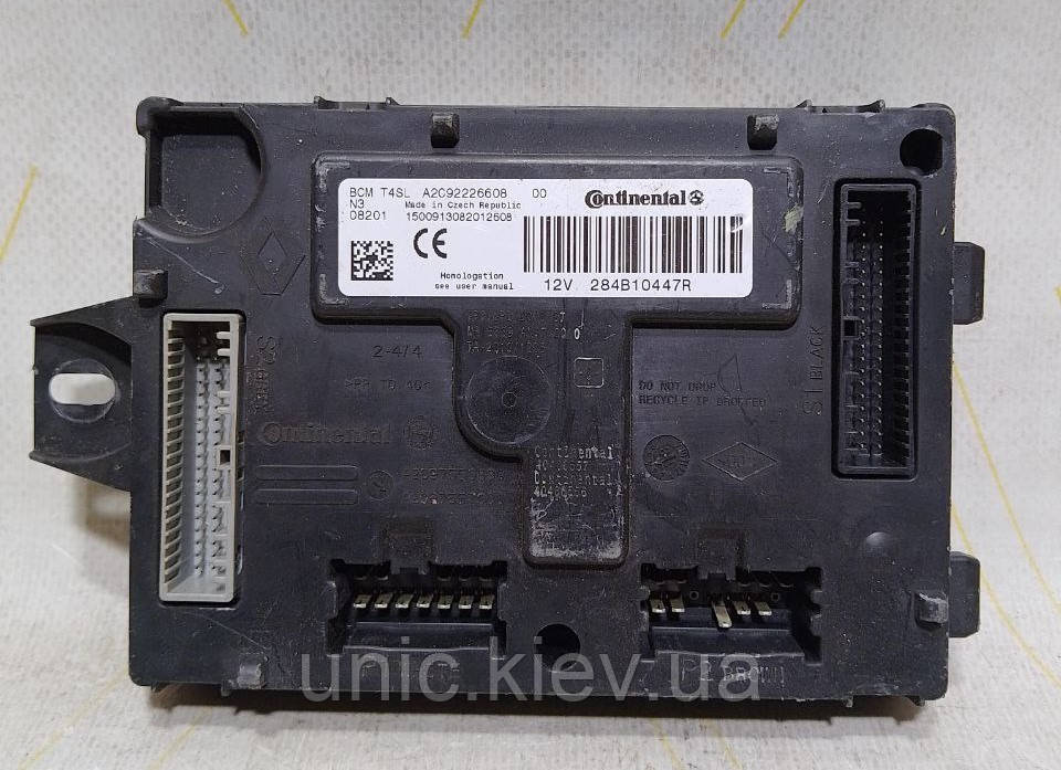 Блок керування двигуном Renault Clio 4 б/в 284В10447R
