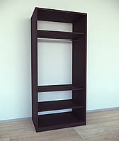 Шкаф для вещей Tobi Sho Альва-2 Люкс, 1800х800х550 мм цвет Венге