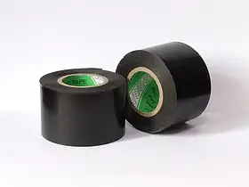 Стрічка ПВХ-50 мм х 25 мм  чорна