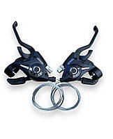 Моноблоки монетки під Shimano ST-EF 51-7 (комплект) SAIGUAN KD-77 3/7 шв