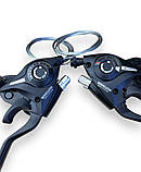 Моноблоки монетки під Shimano ST-EF 51-7 (комплект) SAIGUAN KD-77 3/7 шв, фото 2