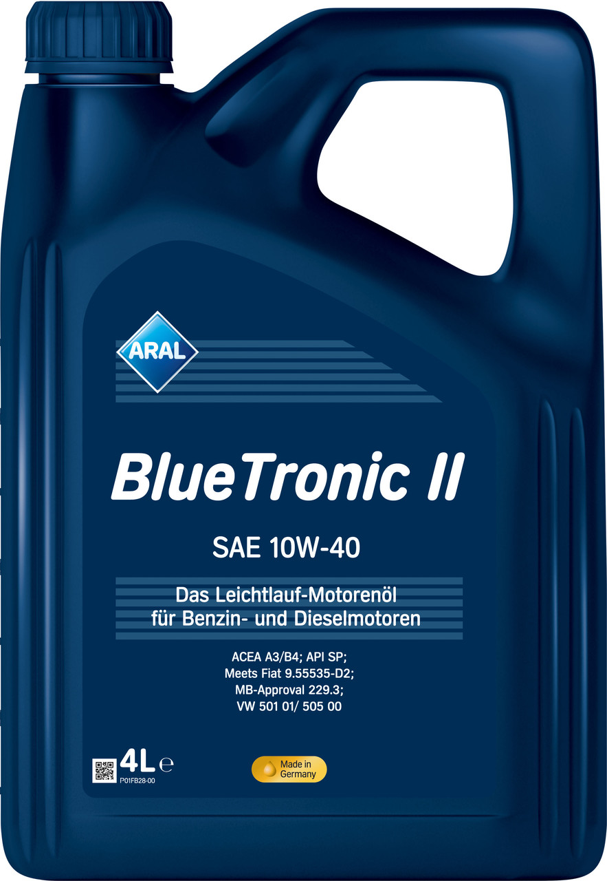 Aral BlueTronic II 10W-40 4л Напівсинтетична моторна олива