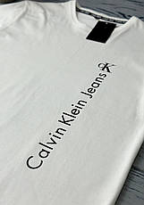 Футболка чоловіча Calvin Klein модна брендова футболка, фото 3