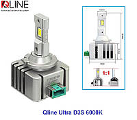 Лампы светодиодные Qline Ultra D3S 6000K (2шт)