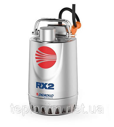 Занурювальний дренажний насос Pedrollo RX 2, фото 1