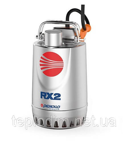 Занурювальний дренажний насос Pedrollo RX 2