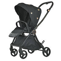 Коляска прогулочная El Camino Versa Clover Black ME-1078-Clover-Black черная коляска для детей для прогулки