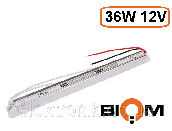 Блок питания OEM DC12 36W 3А LTR-36 stick