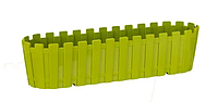 Горшок для цветов Poliwork 9л 58 x 15 x 15 см, зелёный