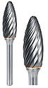 Борфреза факелоподібна (поконкова) PROFITOOL - 12х32х77x6 мм (H12326-3INOX), фото 2