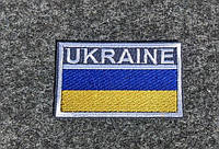 Шеврон на липучці прапор ДСНС України