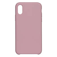 Чехол Soft Case No Logo для Apple iPhone X iPhone Xs Light pink DS, код: 7646998