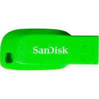 USB флеш накопичувач SanDisk 32GB Cruzer Blade Green USB 2.0 (SDCZ50C-032G-B35GE)