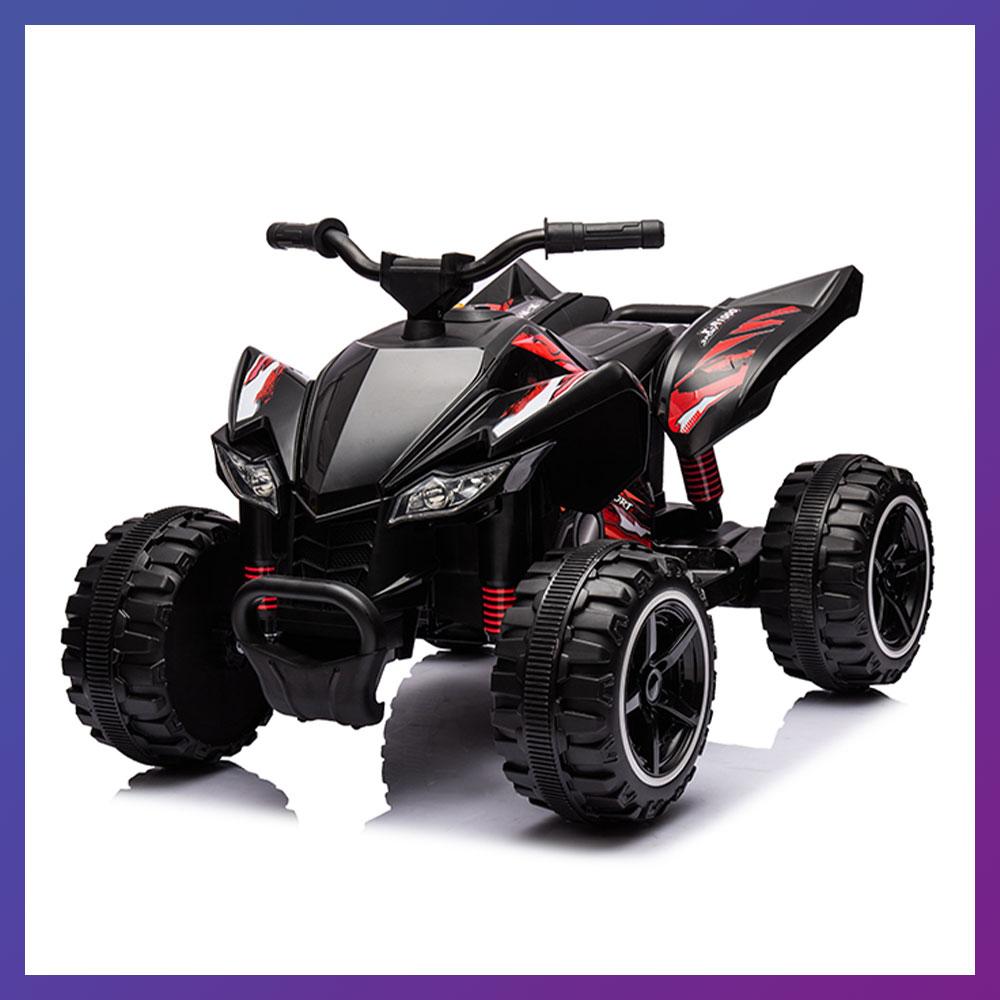 Дитячий електроквадроцикл на акумуляторі Bambi M 5775 для дітей 3-8 років Чорний