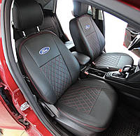 Чехлы на Форд Фиеста мк6 (2008-2013) Оригинальные чехлы для FORD Fiesta MK6 KVK