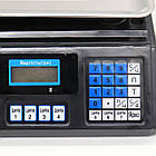 Ваги електронні до 50кг з калькулятором Crystal CT-500 / Ваги торгові з лічильником ціни / Електронні ваги, фото 6