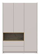 Шкаф для одежды распашной Дэйл Кашемир Дуб Артизан 150х52х220 распашной гардероб для спальни шкафы комплект