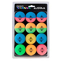 М'ячики Joola Colorato 12pcs 42150J ZK, код: 7418015