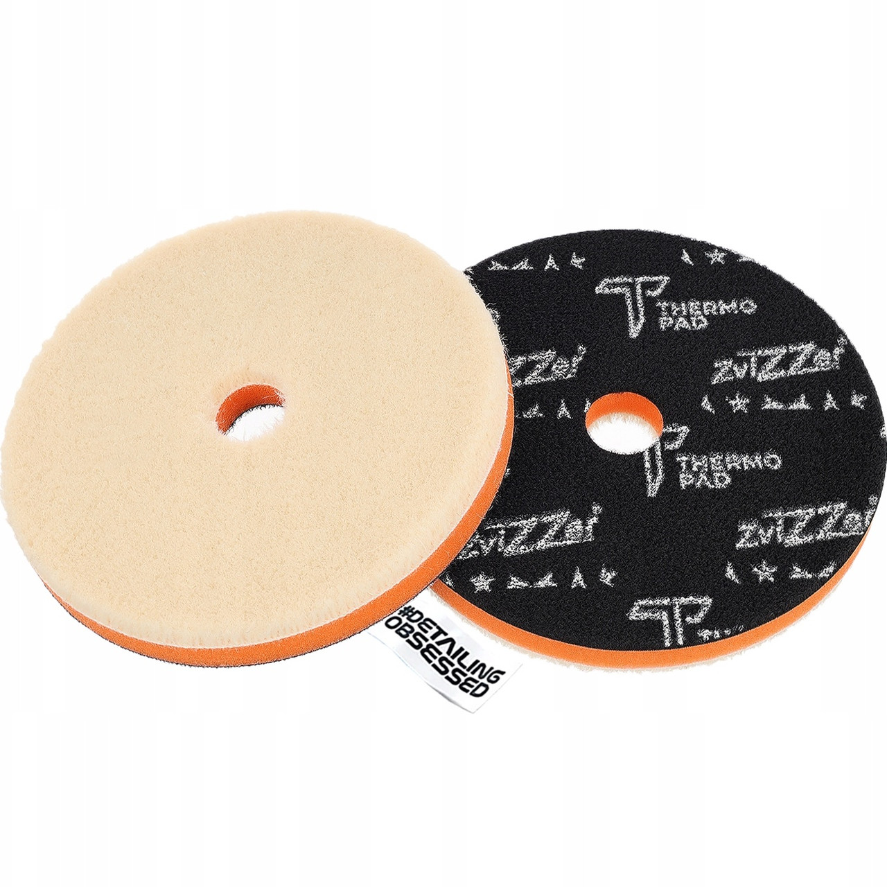 Полірувальний круг вовняний (ексц.) ZviZZer Detailing Line Thermo Velour Wool Pad, Ø 160 x 15 x 160 мм, фото 1