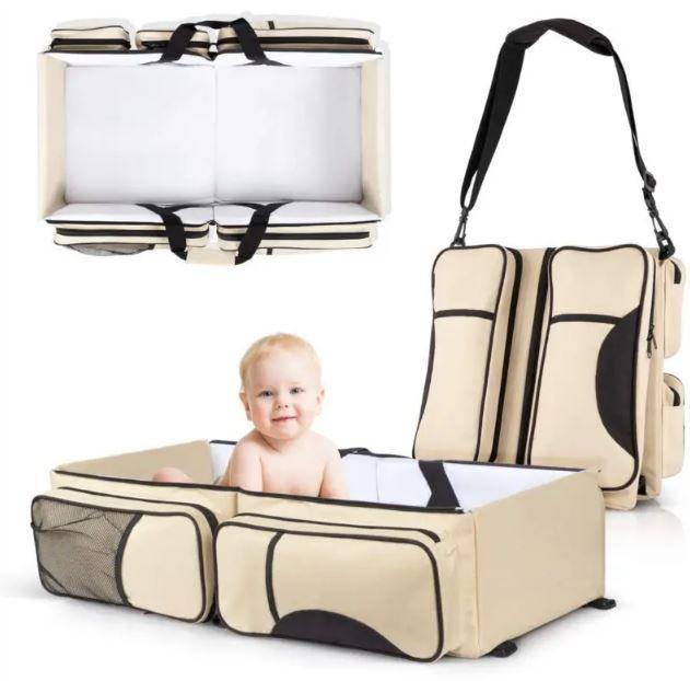 Універсальне перенесення-ліжко для малюків baby bed and bag багатофункціональна сумка, для перенесення дітей, фото 1