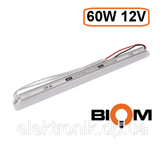 Блок питания OEM DC12 60W 5А LTR-60 stick