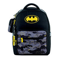 Рюкзак школьный ортопедический Kite Education DC Comics Batman, для мальчиков, черный (DC24-770M)