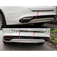 Хром накладка смуга (сабля) на кришку багажника Ford Fusion (Mondeo) 2012-2020 р.
