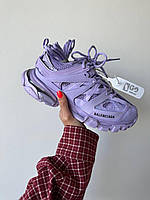 Кроссовки премиальные женские Balenciaga Track Purple / Кроссовки премиальные женские фиолетовые