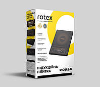 Плита индукционная электрическая настольная Rotex RIO145-G 1400 Вт черная хорошее качество