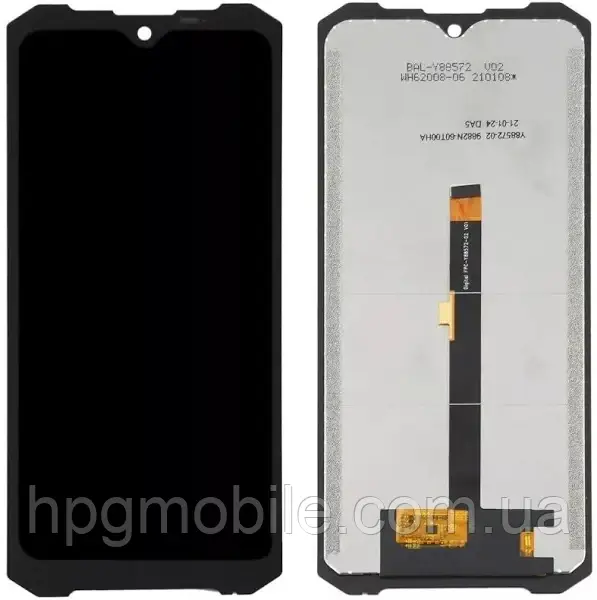Дисплей для Doogee S96/S96 Pro/S96 GT модуль (екран та сенсор) оригінал, Чорний, фото 1