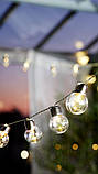 Гірлянда вулична 50 LED 7,35м прозора, buuba, фото 3