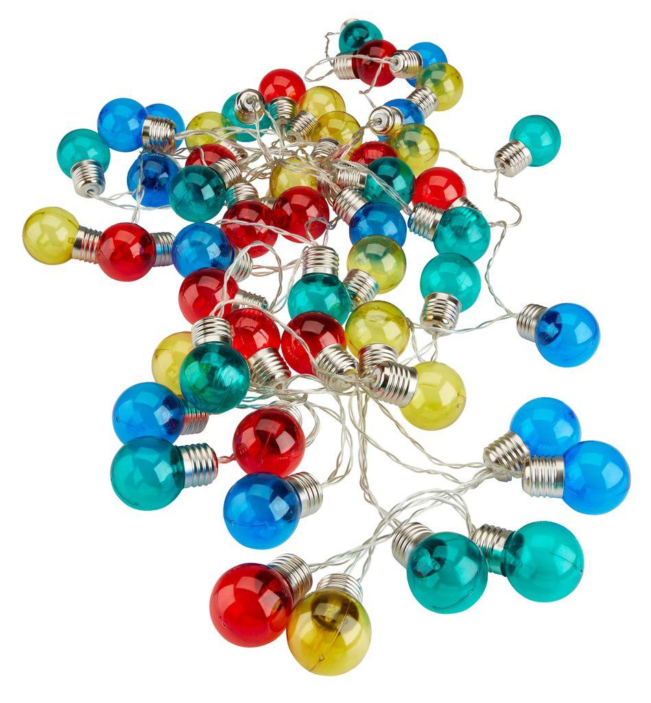 Гірлянда вулична 7,35м 50 LED рінокольрова , buuba, фото 1