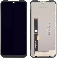 Дисплей для Doogee S86/S86 Pro модуль (екран та сенсор) оригінал, Чорний