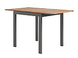 Стіл із розсувною стільницею садовий складний Промащений хардвуд buuba, фото 2