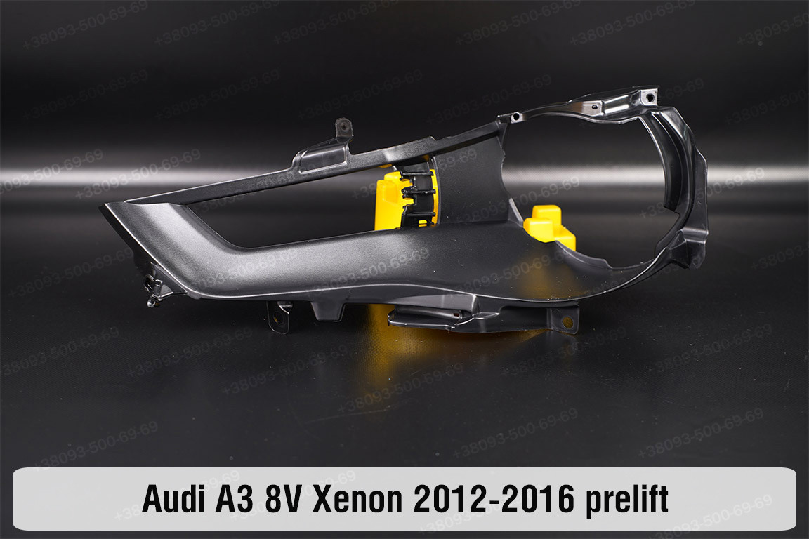 Декоративна маска Audi A3 8V Xenon (2012-2016) дорест ліва, фото 1