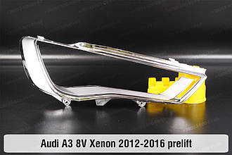 Хромована декоративна маска Audi A3 8V Xenon (2012-2016) дорест права