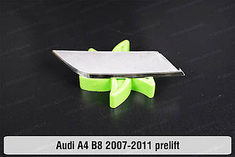 Хромована декоративна маска нижня Audi A4 B8 (2007-2011) дорест права