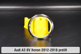 Хромоване кільце лінзи Audi A3 8V Xenon (2012-2016) дорест ліве