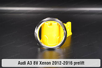 Хромоване кільце лінзи Audi A3 8V Xenon (2012-2016) дорест праве