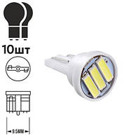 Лампа PULSO/габаритная/LED T10/W2.1x9.5d/W5W/3SMD-7020/12v/0.5w/120lm White (LP-121239)