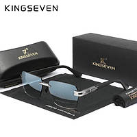 Градиентные поляризационные солнцезащитные очки для мужчин и женщин KINGSEVEN 722 Gun Gradient Blue